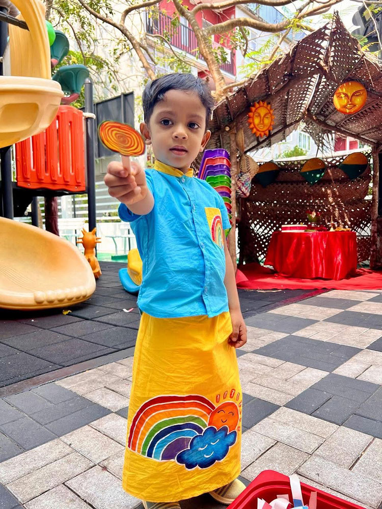 Twinkle Stars AMI Montessori Panadura, Montessori Sri Lanka, Nursery Pre school Panadura Sri Lanka, Sinhala & Tamil Avurudu festival in Montessori, nursery and Kindergarten activities, A.M.I. montessori in sri lanka, Early Learning and child care centre