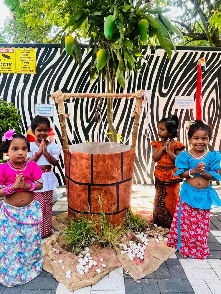 Twinkle Stars AMI Montessori Panadura, Montessori Sri Lanka, Nursery Pre school Panadura Sri Lanka, Sinhala & Tamil Avurudu festival in Montessori, nursery and Kindergarten activities, A.M.I. montessori in sri lanka, Early Learning and child care centre