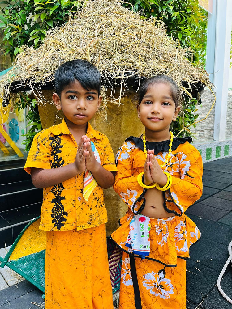 Twinkle Stars AMI Montessori Panadura, Montessori Sri Lanka, Nursery Pre school Panadura Sri Lanka, Sinhala & Tamil Avurudu festival in Montessori, nursery and Kindergarten activities, A.M.I. montessori in sri lanka, Early Learning and child care centre