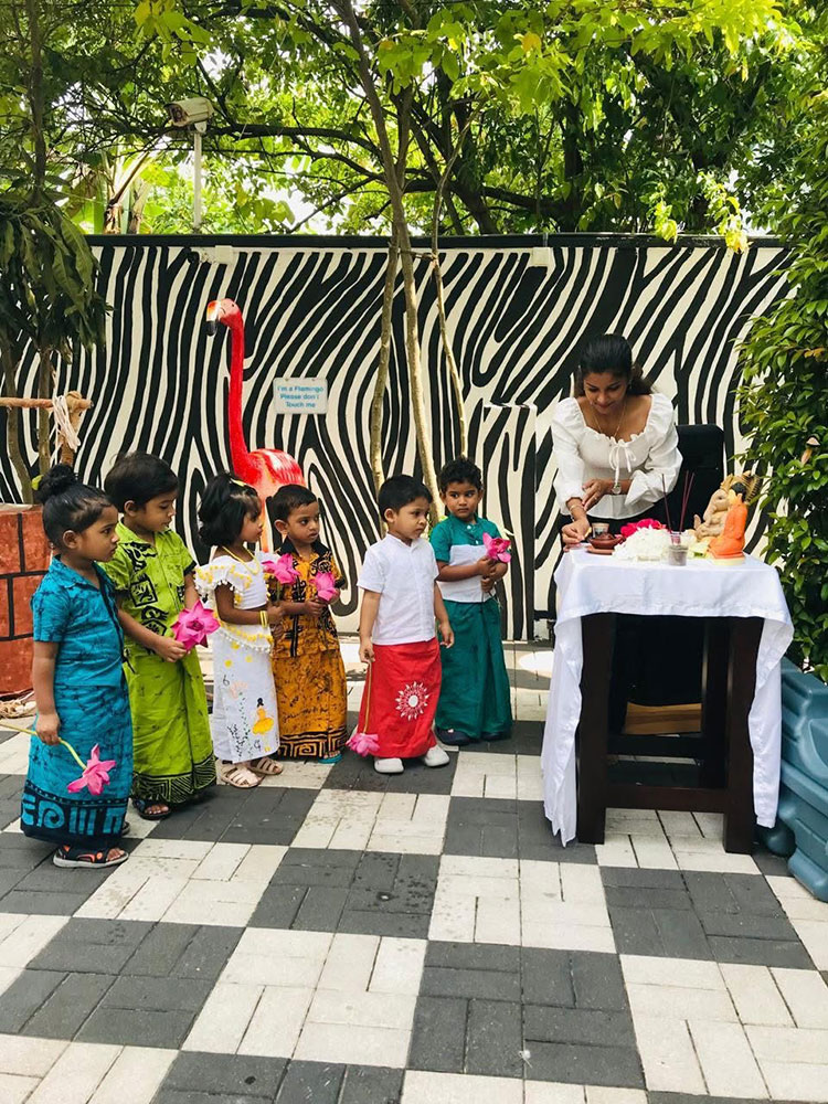 Twinkle Stars AMI Montessori Panadura, Montessori Sri Lanka, Nursery Pre school Panadura Sri Lanka, Sinhala & Tamil Avurudu festival in Montessori, nursery and Kindergarten activities, A.M.I. montessori in sri lanka, Early Learning and child care centre