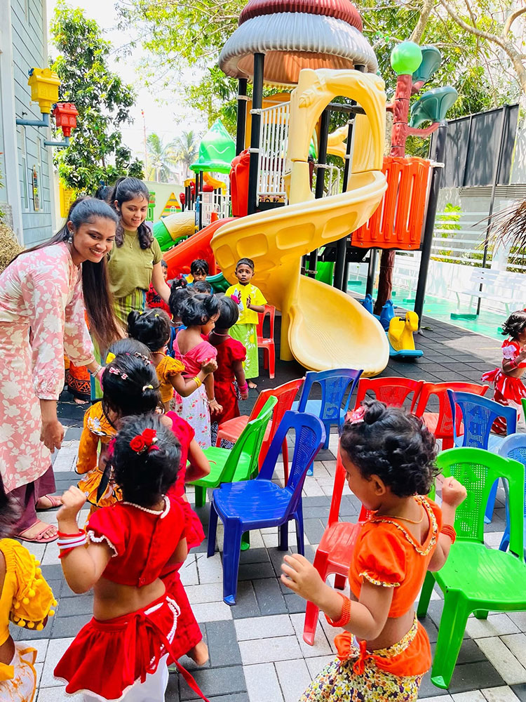Twinkle Stars AMI Montessori Panadura, Montessori Sri Lanka, Nursery Pre school Panadura Sri Lanka, Sinhala & Tamil Avurudu festival in Montessori, nursery and Kindergarten activities, A.M.I. montessori in sri lanka, Early Learning and child care centre