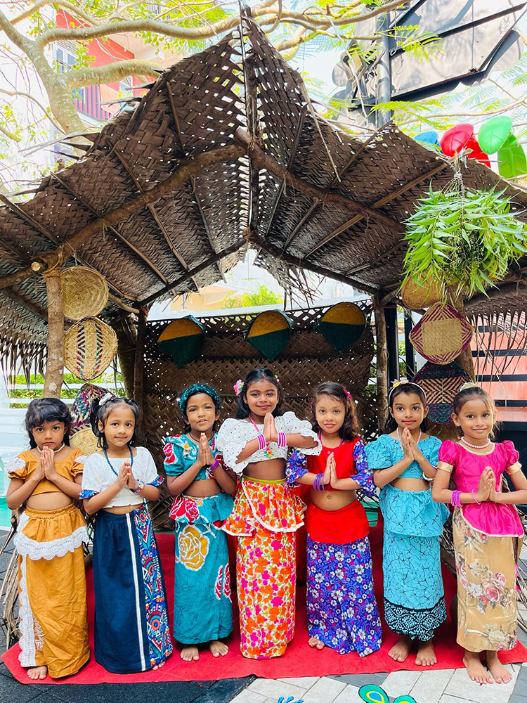 Twinkle Stars AMI Montessori Panadura, Montessori Sri Lanka, Nursery Pre school Panadura Sri Lanka, Sinhala & Tamil Avurudu festival in Montessori, nursery and Kindergarten activities, A.M.I. montessori in sri lanka, Early Learning and child care centre