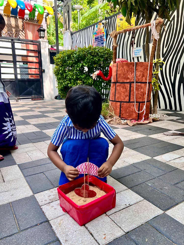 Twinkle Stars AMI Montessori Panadura, Montessori Sri Lanka, Nursery Pre school Panadura Sri Lanka, Sinhala & Tamil Avurudu festival in Montessori, nursery and Kindergarten activities, A.M.I. montessori in sri lanka, Early Learning and child care centre