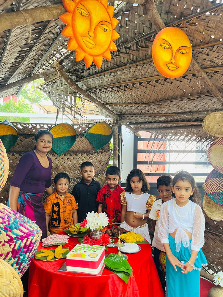 Twinkle Stars AMI Montessori Panadura, Montessori Sri Lanka, Nursery Pre school Panadura Sri Lanka, Sinhala & Tamil Avurudu festival in Montessori, nursery and Kindergarten activities, A.M.I. montessori in sri lanka, Early Learning and child care centre