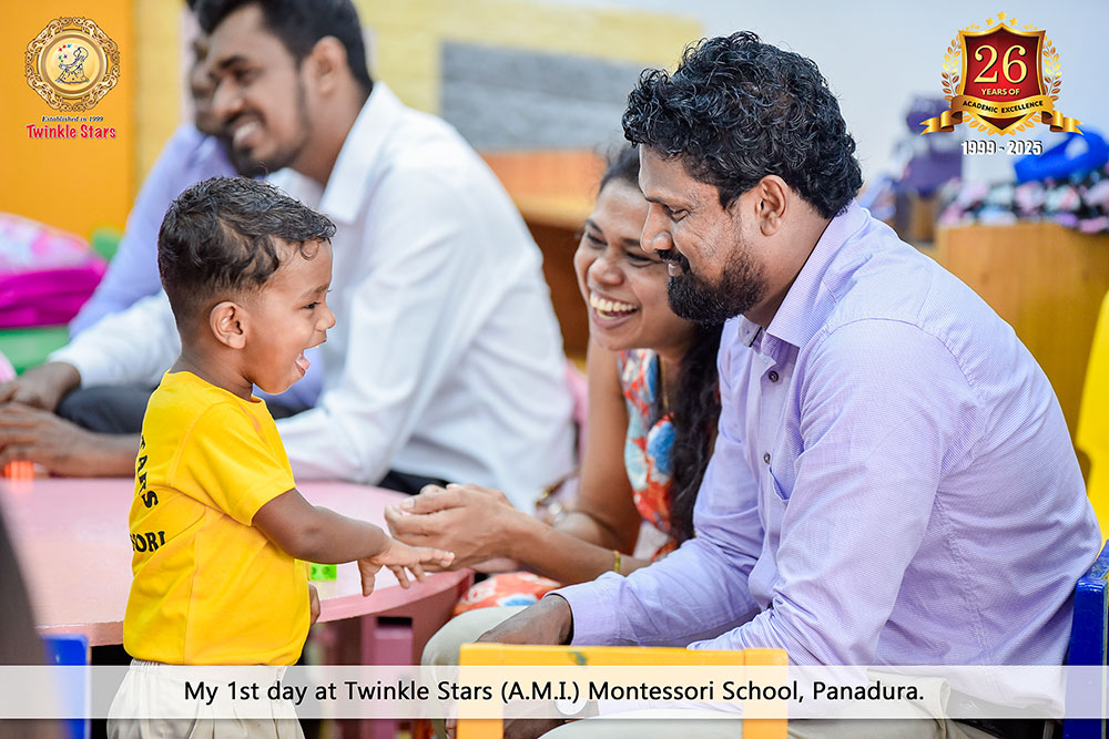 Twinkle Stars AMI Montessori Panadura, Montessori Sri Lanka, Nursery Pre school Panadura Sri Lanka, First Day in Montessori, nursery and Kindergarten activities, A.M.I. montessori in sri lanka, Early Learning and child care centre