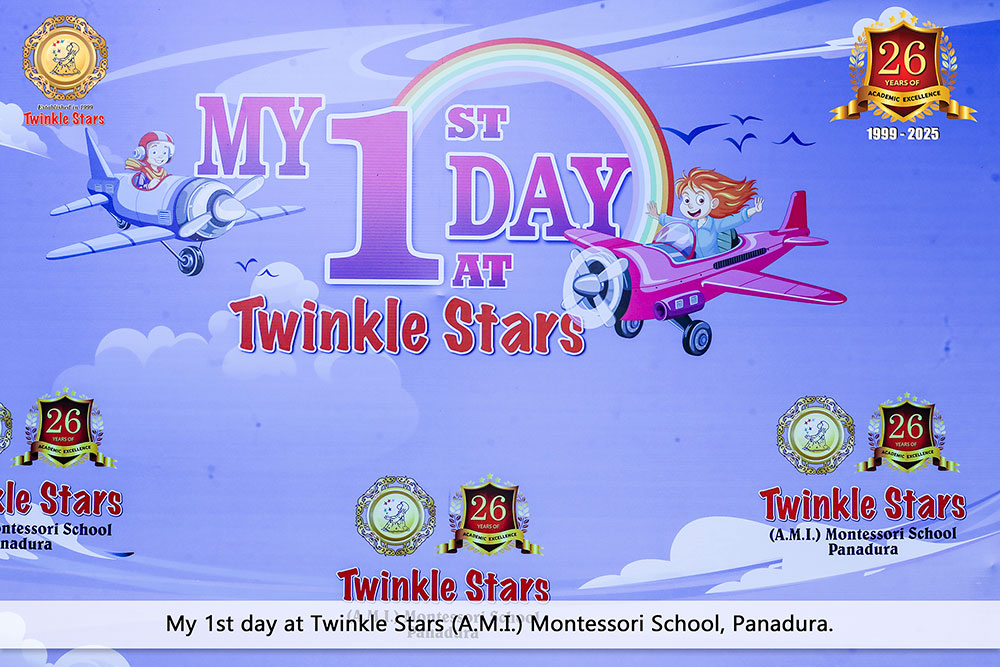Twinkle Stars AMI Montessori Panadura, Montessori Sri Lanka, Nursery Pre school Panadura Sri Lanka, First Day in Montessori, nursery and Kindergarten activities, A.M.I. montessori in sri lanka, Early Learning and child care centre